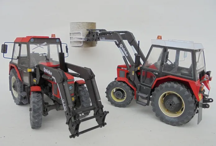 Traktor Zetor 7745 s nakladačom Quicke